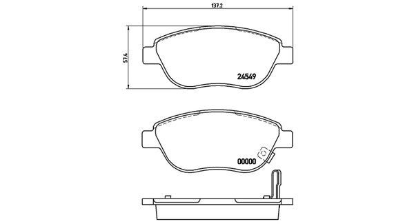 MAGNETI MARELLI Piduriklotsi komplekt,ketaspidur 363700459052